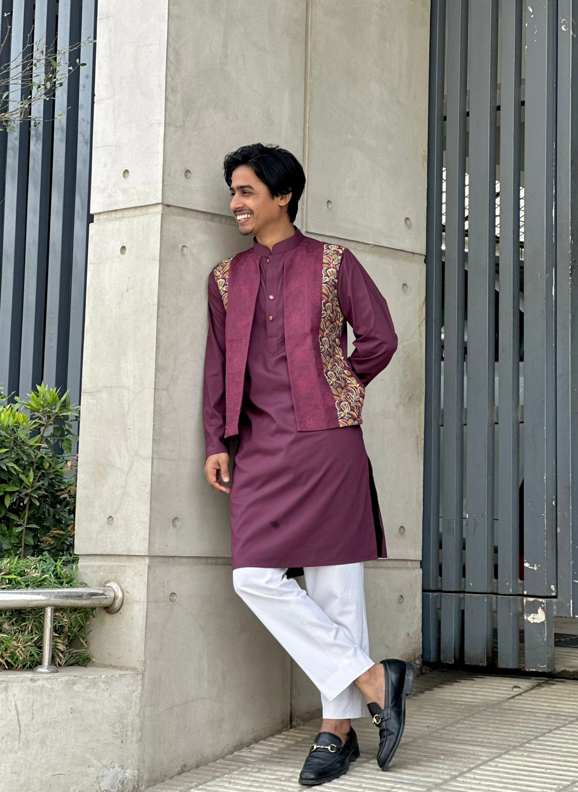MEN'S PANJABI+KOTI