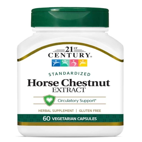 21st Century Horse Chestnut Extract Standardized, 60 Vegetarian Capsules