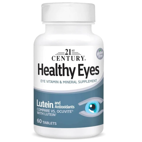 21st Century Healthy Eyes, Lutein & Antioxidants Supplement 60 Tablets
