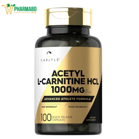 Carlyle Acetyl L-Carnitine HCL 1000mg  100 Caps