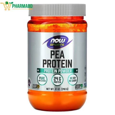 NOW Foods Sports Pea Protein Powder 12 oz (340 g) Unflavored