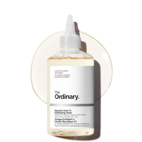 The Ordinary Glycolic Acid 7% Exfoliating Toner, Brightening and Smoothing 240 ml