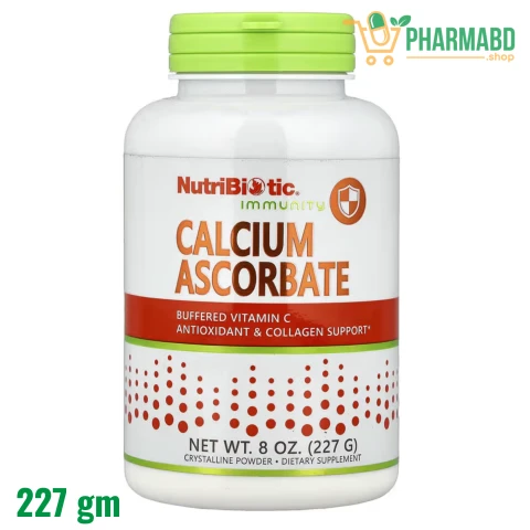 NutriBiotic - Calcium Ascorbate Buffered Vitamin C Powder, 8 Oz 227 gram