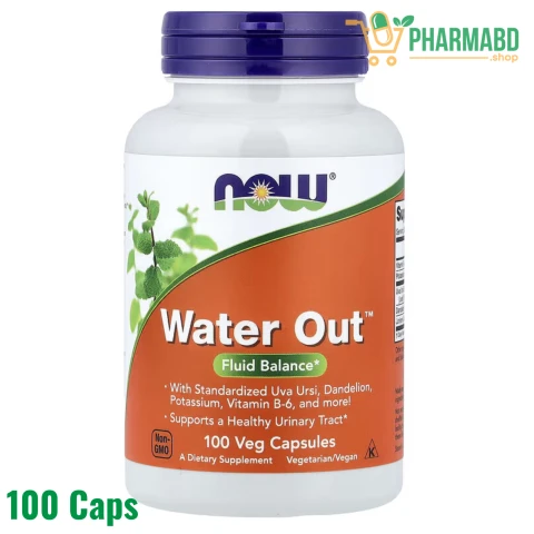 NOW Foods Water Out™ Supplement 100 Veg Capsules