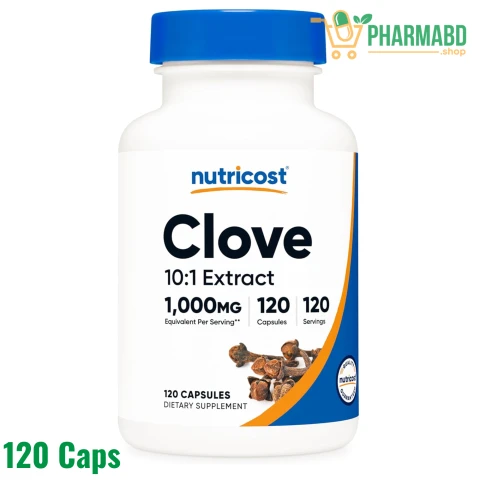 Nutricost Clove Extract 120 Capsules