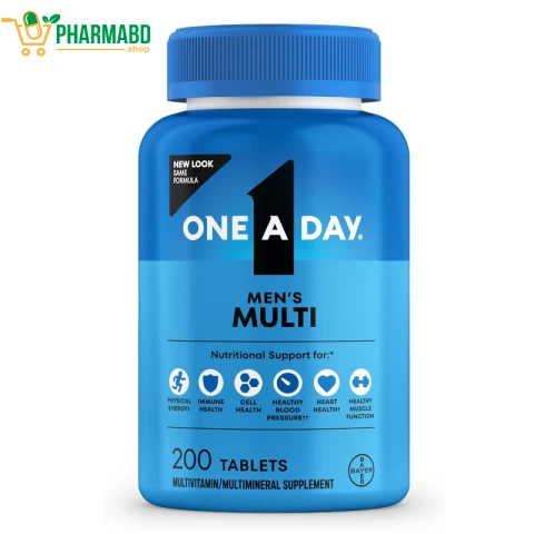 One A Day, Men's Multivitamins with Vitamin, 200 Tablets