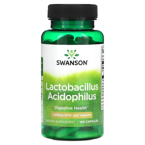 Swanson Vitamins, Lactobacillus Acidophilus, 100 Capsules