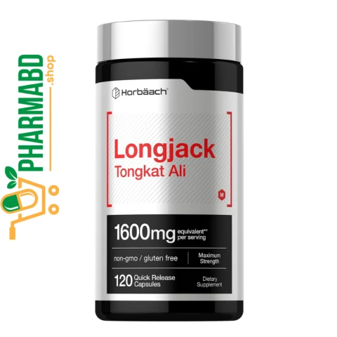 Horbäach Longjack Tongkat Ali for Men 120 Capsules