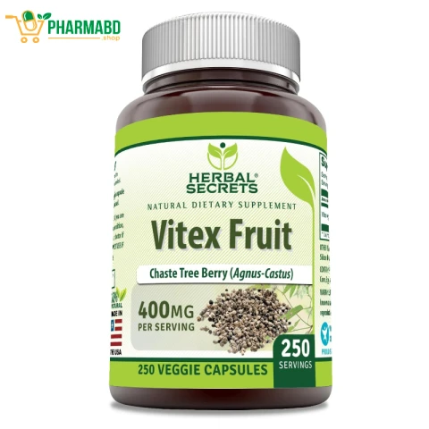 Herbal Secrets, Vitex Fruit, 400 mg, 250 VegCaps