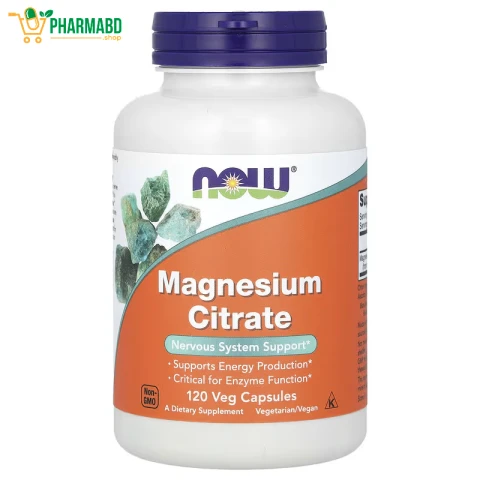 NOW Foods, Magnesium Caps, 400 mg, 180 VegCaps