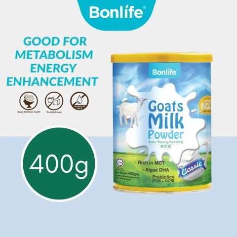 BONLIFE Goat Milk Powder Digestive Support 400 grams