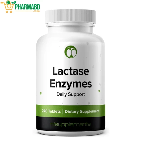 Natural Foundation Lactase Enzymes Supplement 240 Tablets