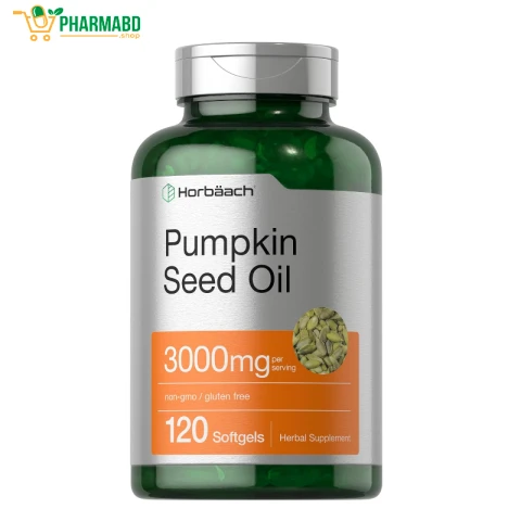 Horbäach Pumpkin Seed Oil 3000 mg 120 Softgel