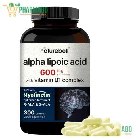NatureBell Alpha Lipoic Acid Complex 600mg 300 Capsules