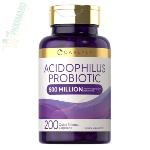 Carlyle Acidophilus Probiotic 500 Million, 200 Caps