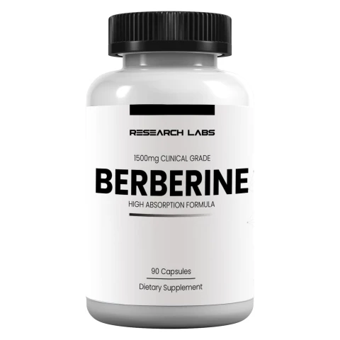 Research Labs Berberine High Absorption Formula 1500 mg, 90 Capsules