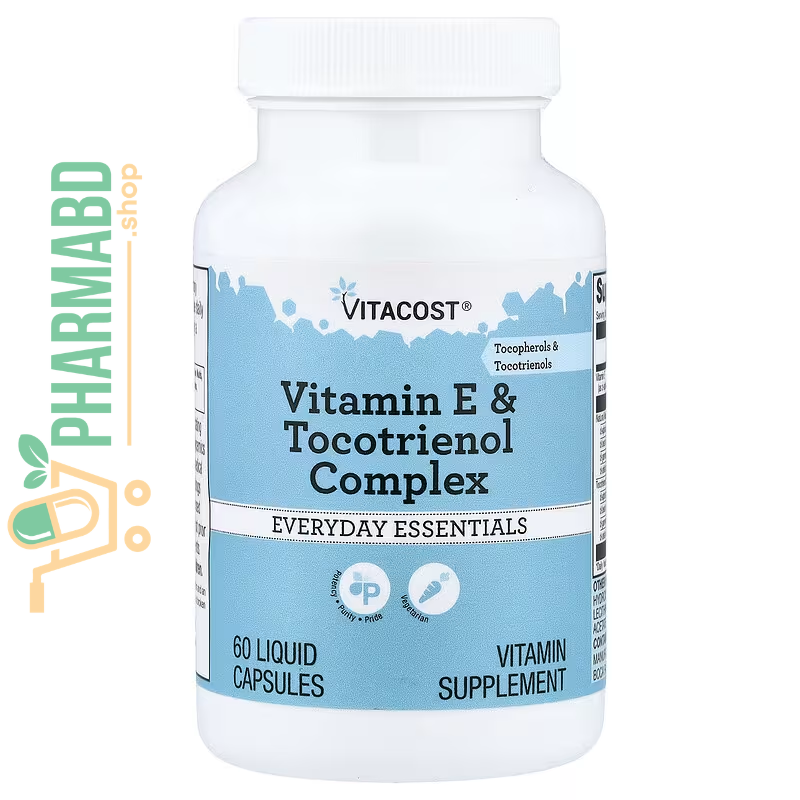Vitacost, Vitamin E & Tocotrienol Complex, 60 Liquid Capsules