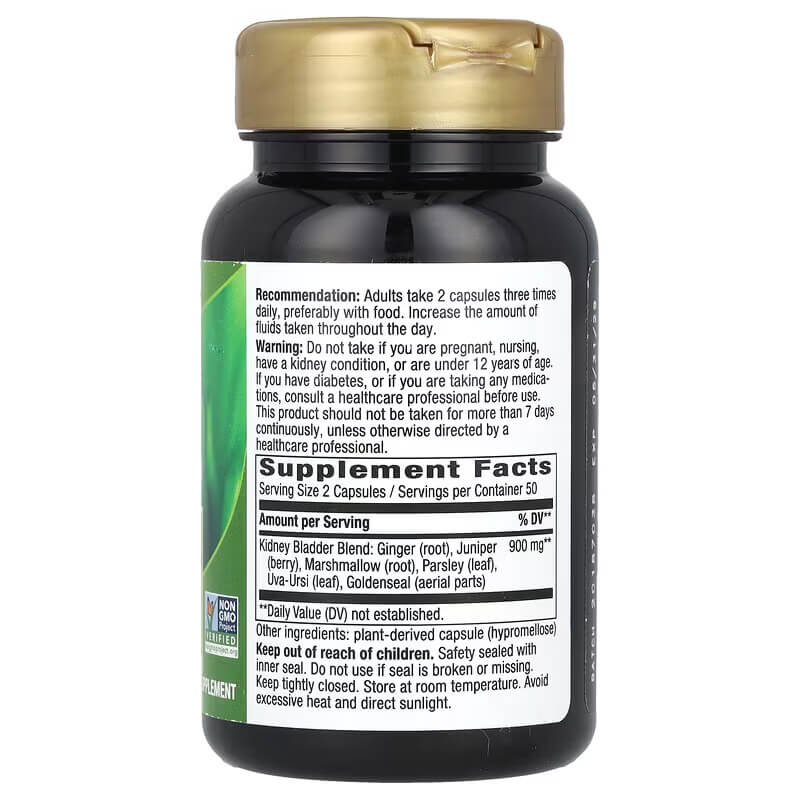Nature's Way, Kidney Bladder, 100 Veg Capsules