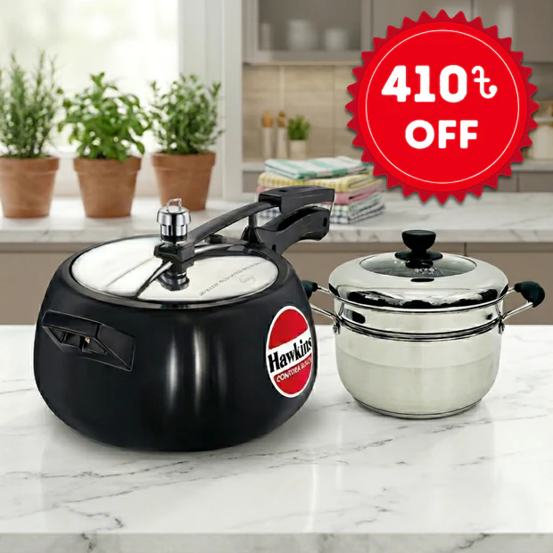Pressure Cooker & Food Steamer Combo- Combo-7