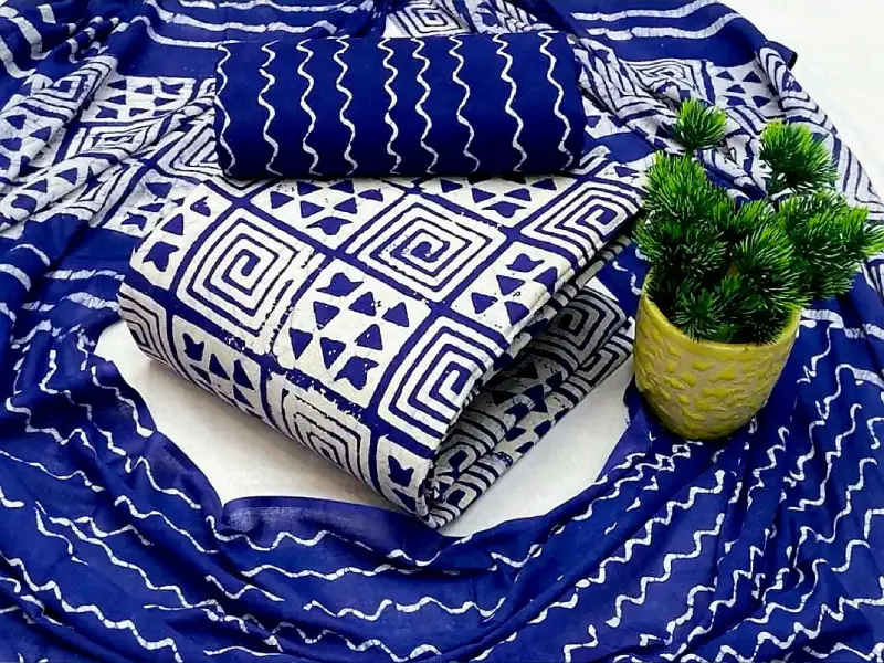 New Unstitched Mom Batik Three Piece Collection For Women