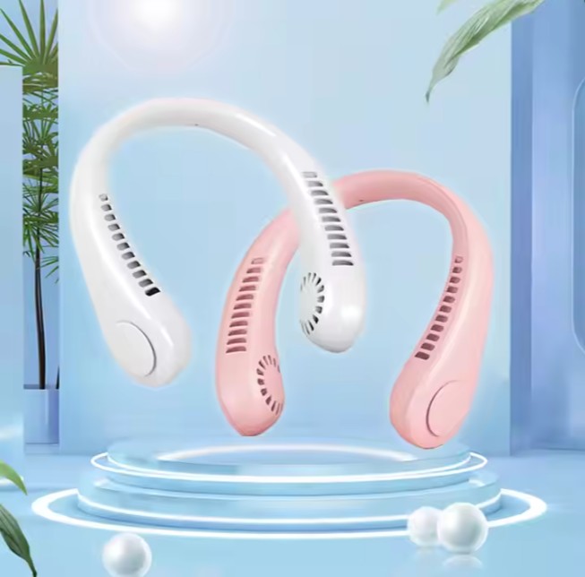 portable cooling neck fan